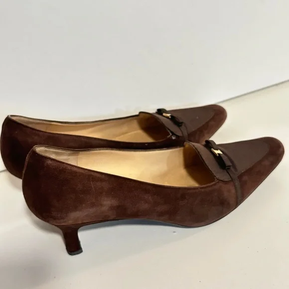 Salvatore Ferragamo Brown Loafers - Picture 8 of 13